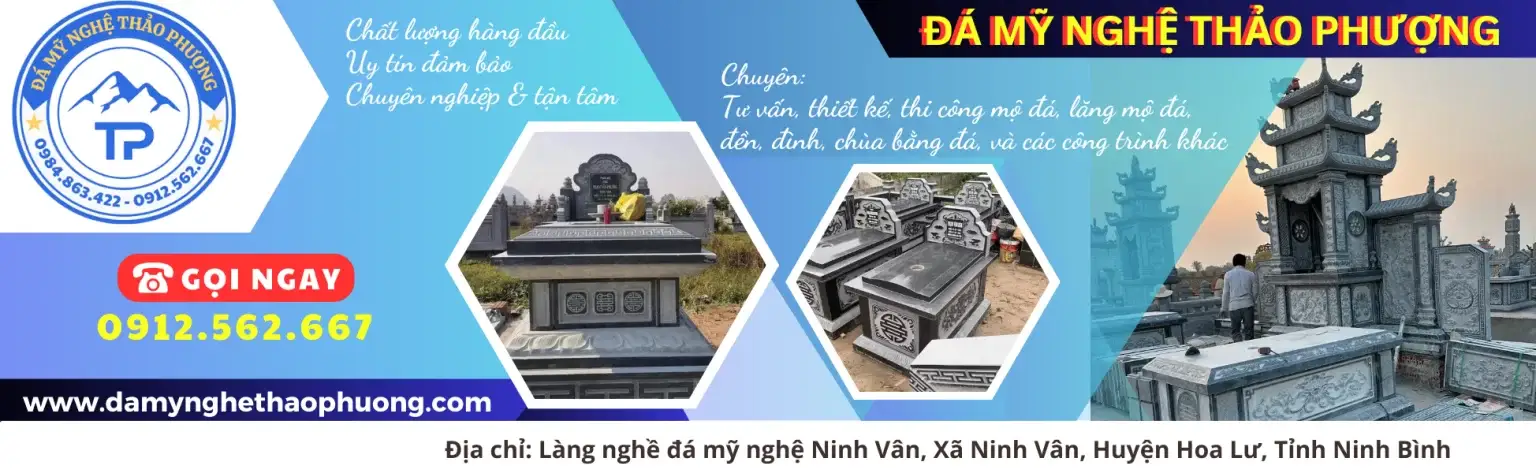 banner đá mỹ nghệ